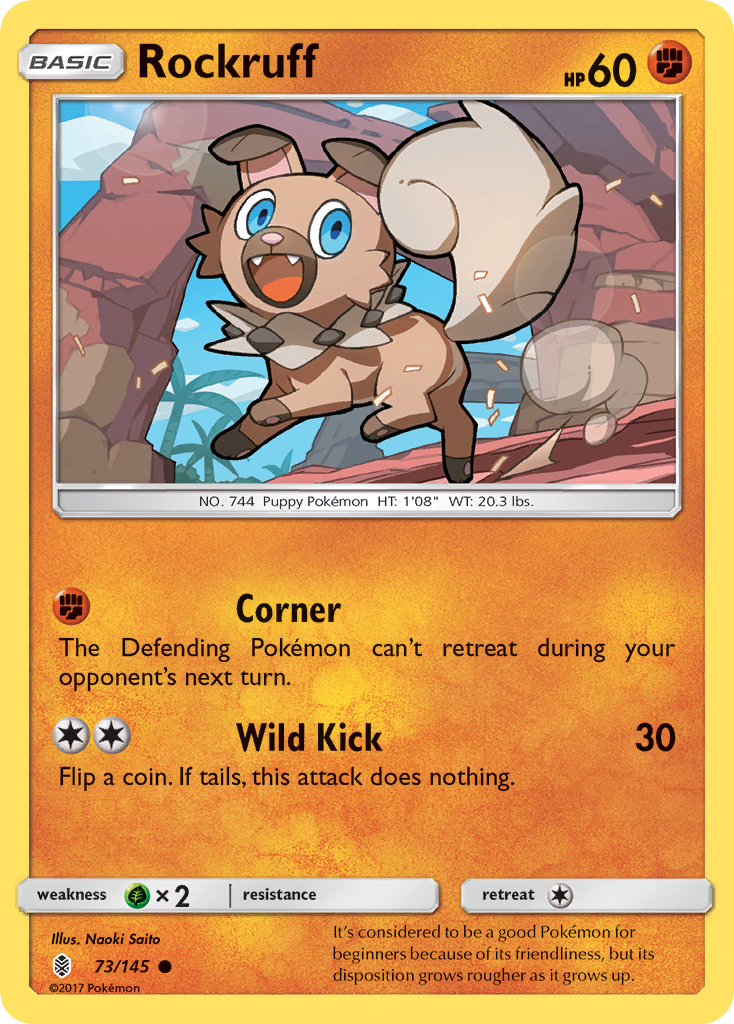 Rockruff 073/180 Common