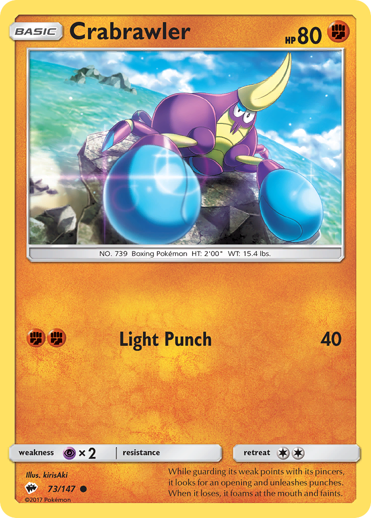 Crabrawler 073/177 Common