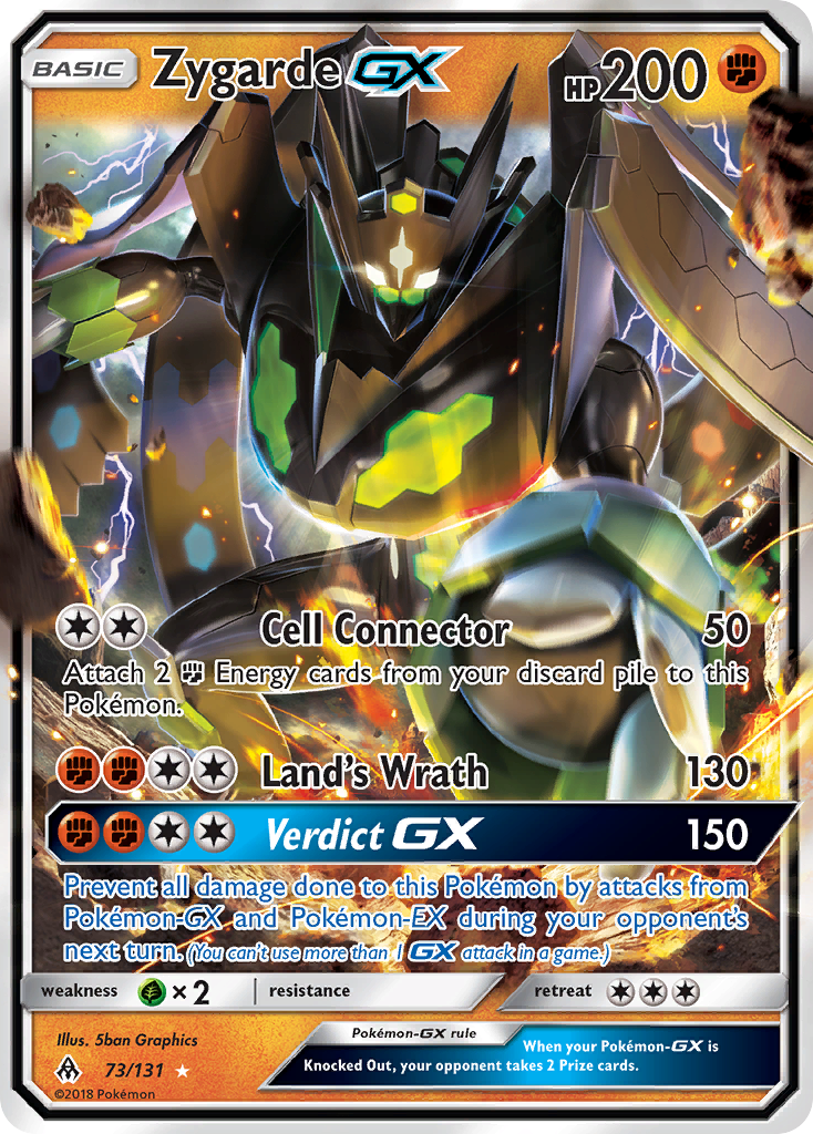 Zygarde-GX 073/150 Rare Holo GX