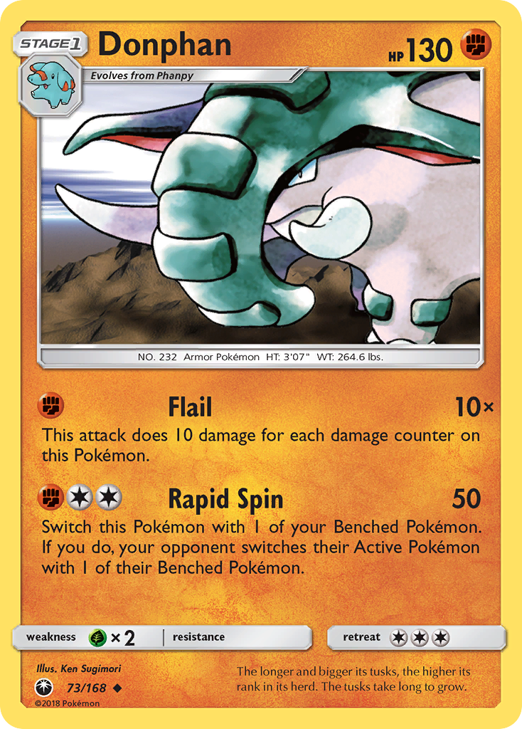 Donphan 073/187 Uncommon