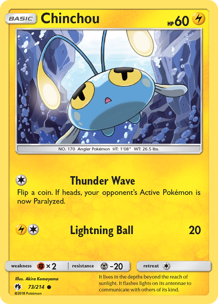 Chinchou 073/240 Common