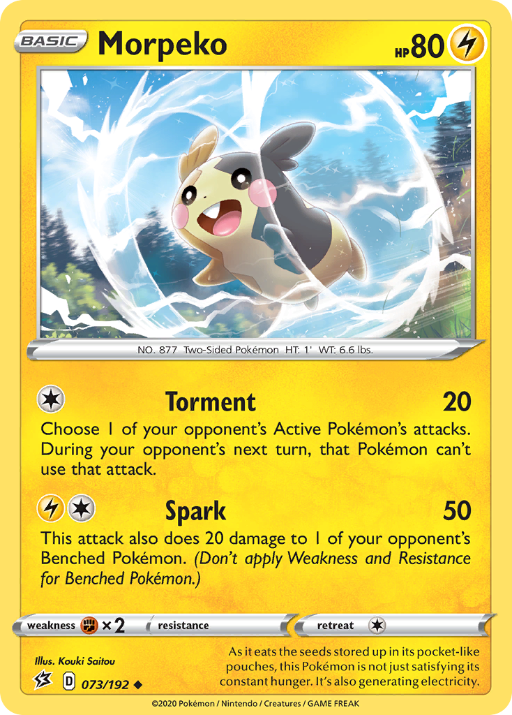 Morpeko 073/209 Uncommon