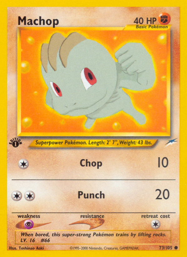 Machop 073/113 Common