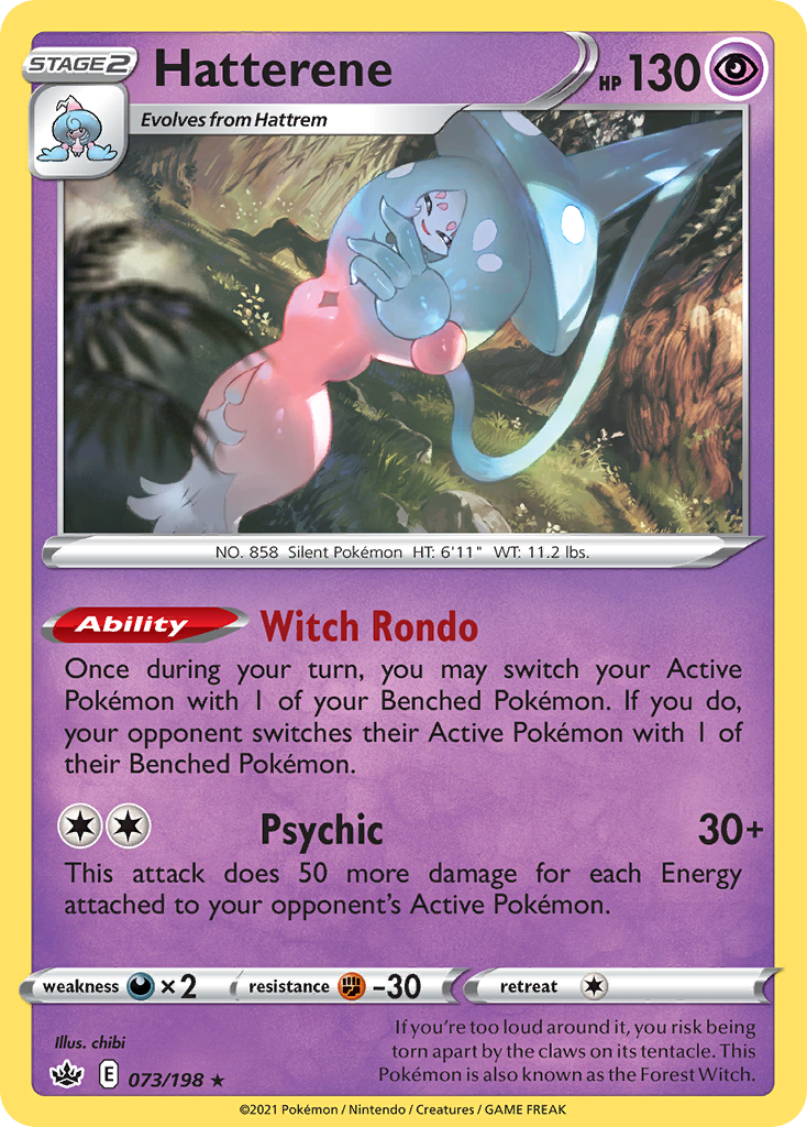 Hatterene 073/233 Rare Holo