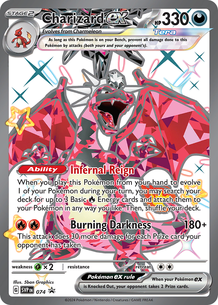 Charizard ex 074/196 Promo