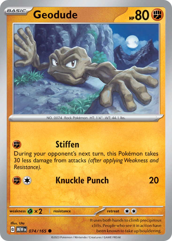 Geodude 074/207 Common