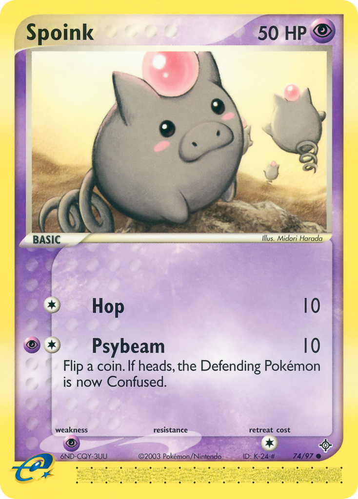 Spoink 074/100 Common