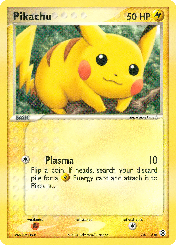 Pikachu 074/116 Common
