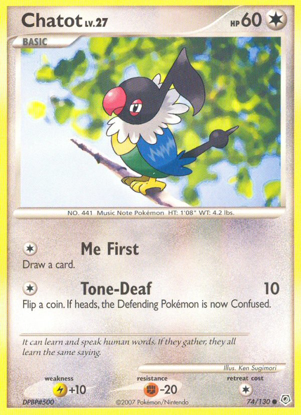 Chatot 074/130 Common