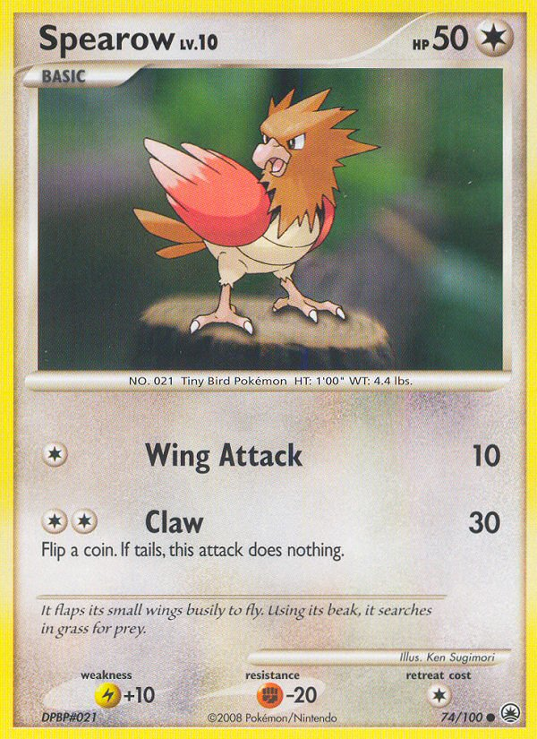 Spearow 074/100 Common