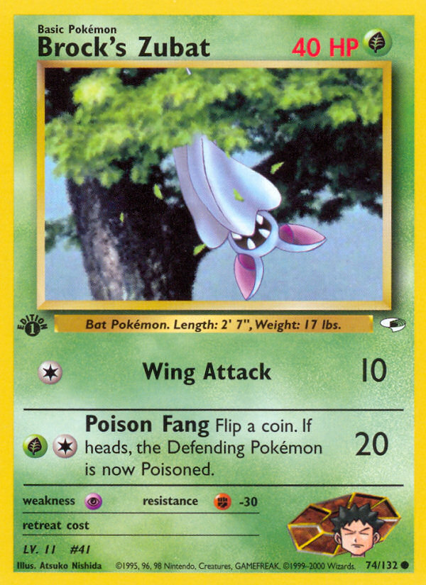 Brock's Zubat 074/132 Common