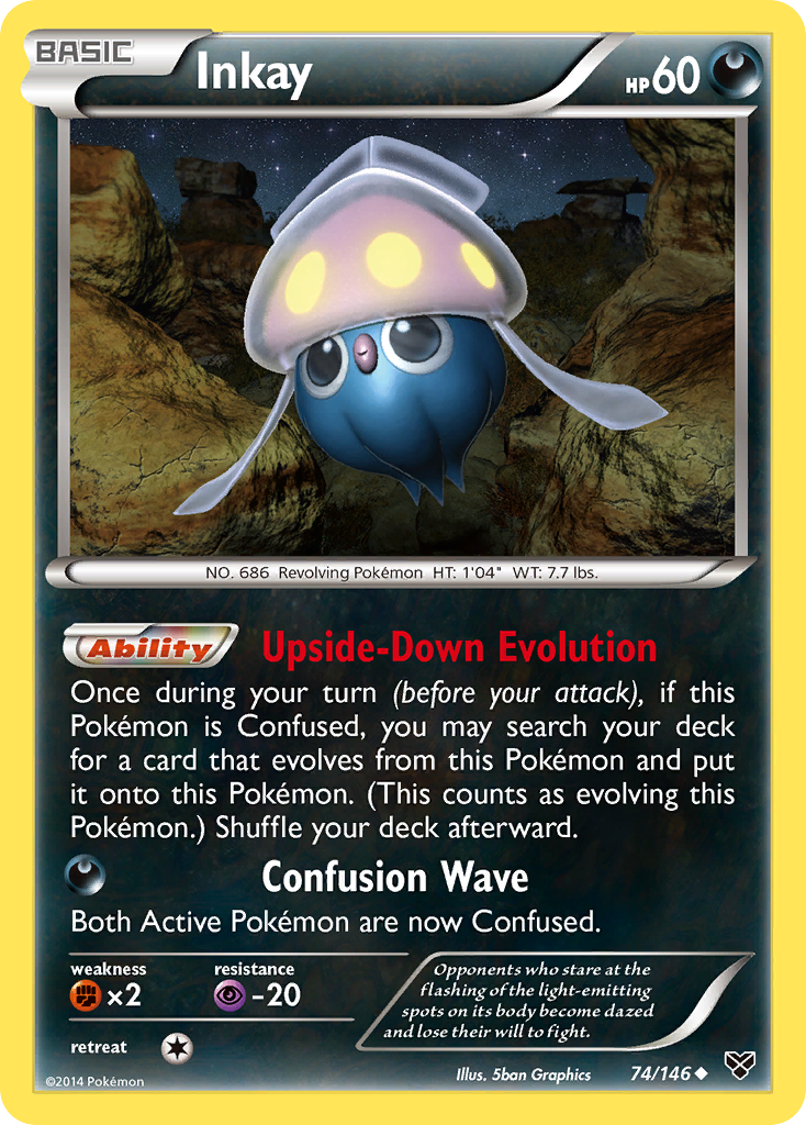 Inkay 074/146 Uncommon