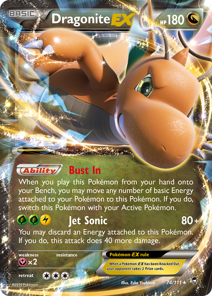 Dragonite-EX 074/114 Rare Holo EX