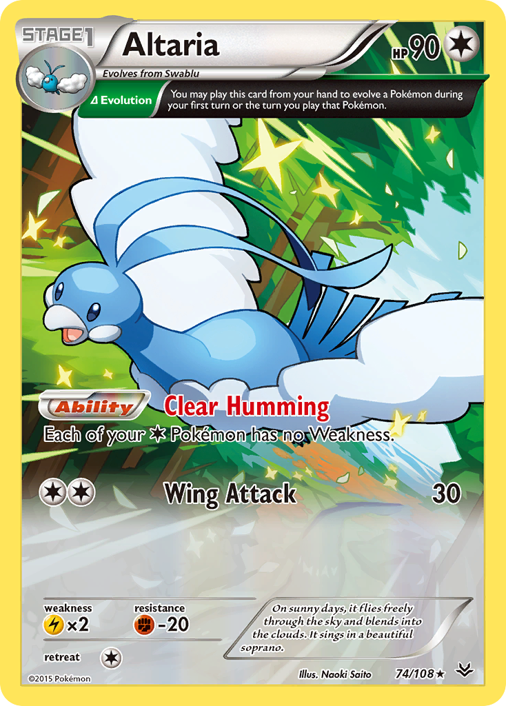 Altaria 074/112 Rare