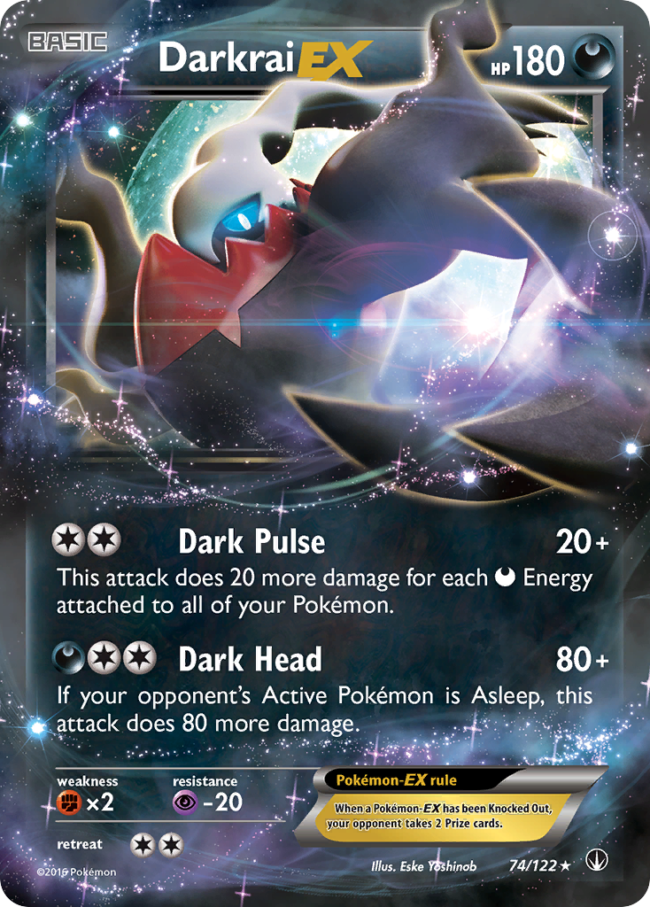 Darkrai-EX 074/126 Rare Holo EX
