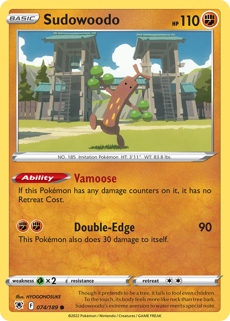 Sudowoodo 074/216 Common