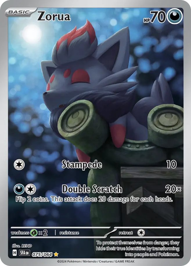 Zorua 075/99 Illustration Rare