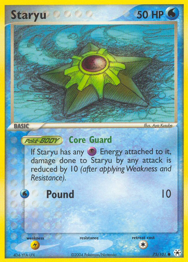 Staryu 075/102 Common