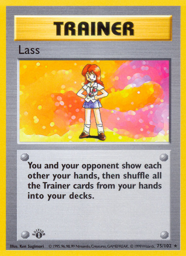 Lass 075/102 Rare