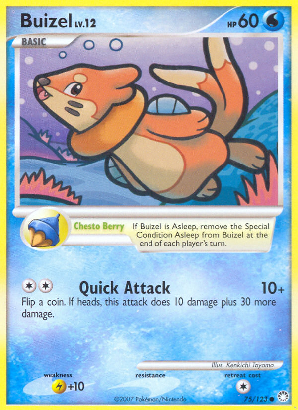 Buizel 075/124 Common