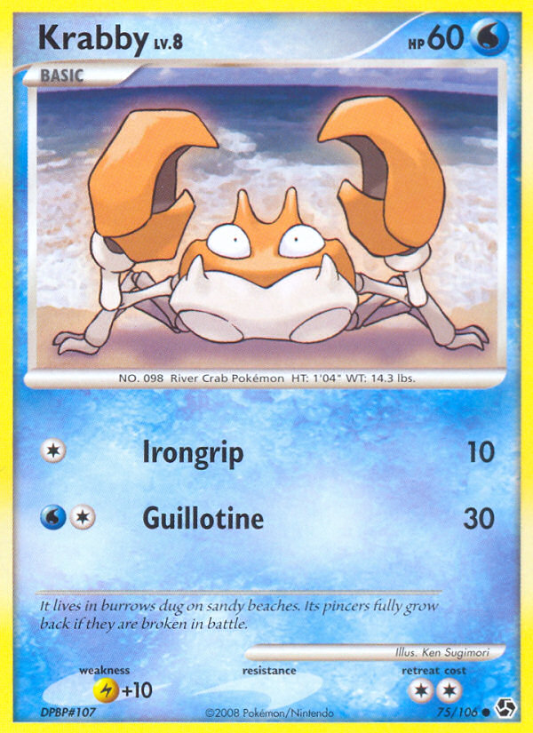 Krabby 075/106 Common