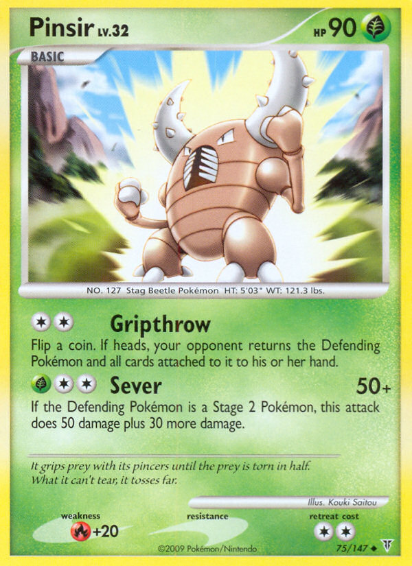 Pinsir 075/153 Uncommon