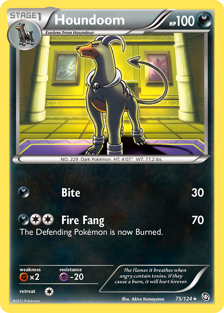 Houndoom 075/128 Rare