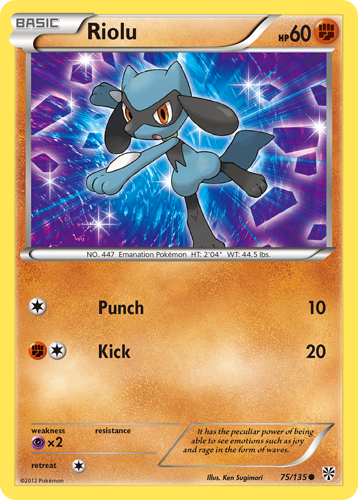 Riolu 075/138 Common