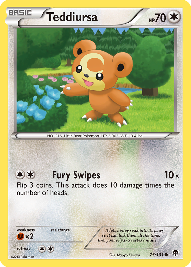 Teddiursa 075/105 Common