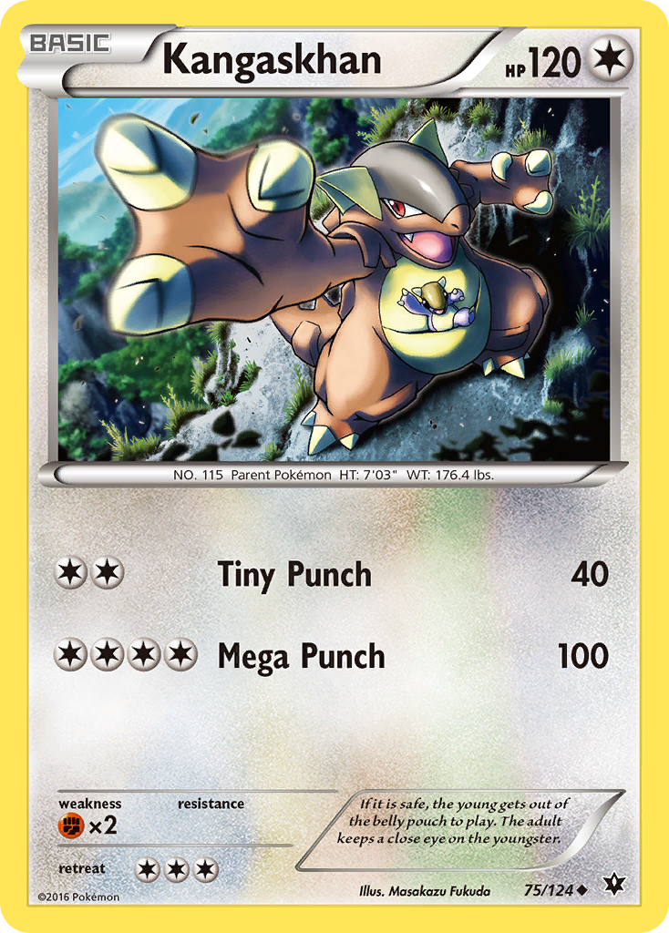 Kangaskhan 075/129 Uncommon