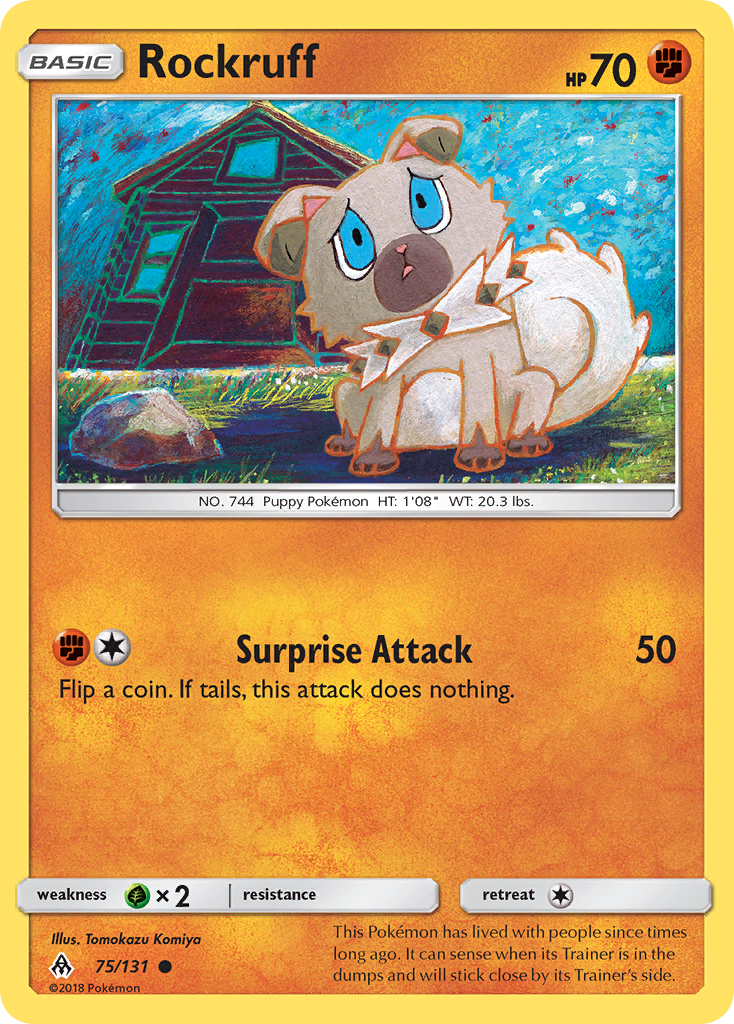 Rockruff 075/150 Common