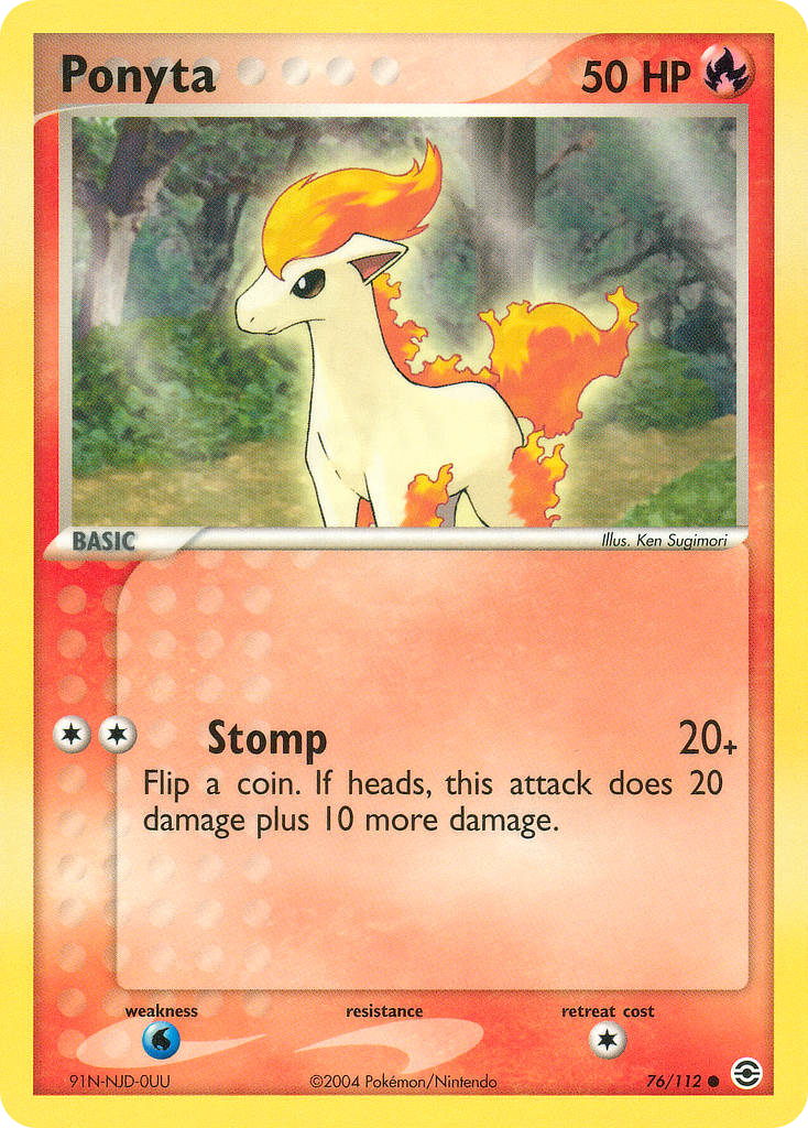 Ponyta 076/116 Common