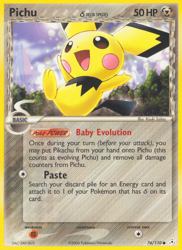 Pichu δ 076/111 Common