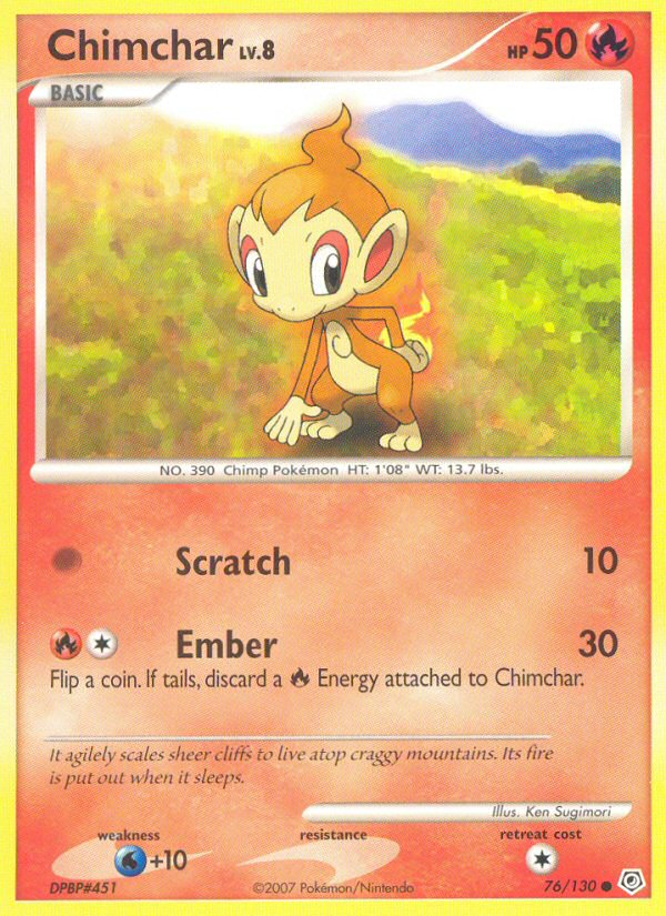 Chimchar 076/130 Common