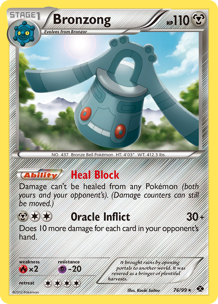 Bronzong 076/103 Rare