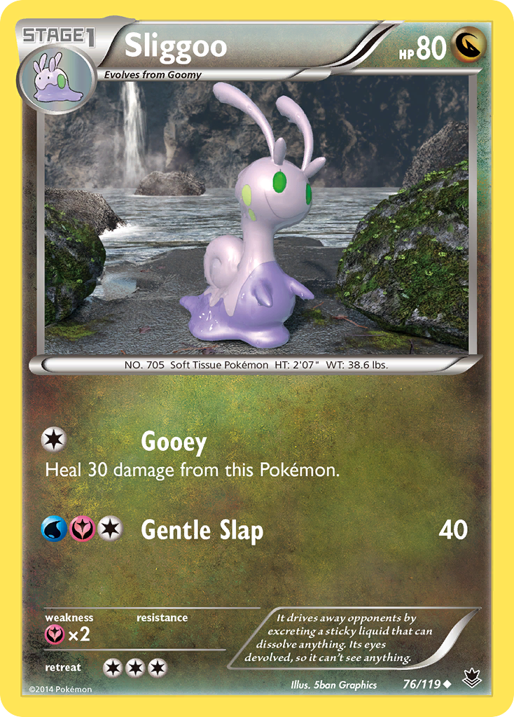 Sliggoo 076/124 Uncommon