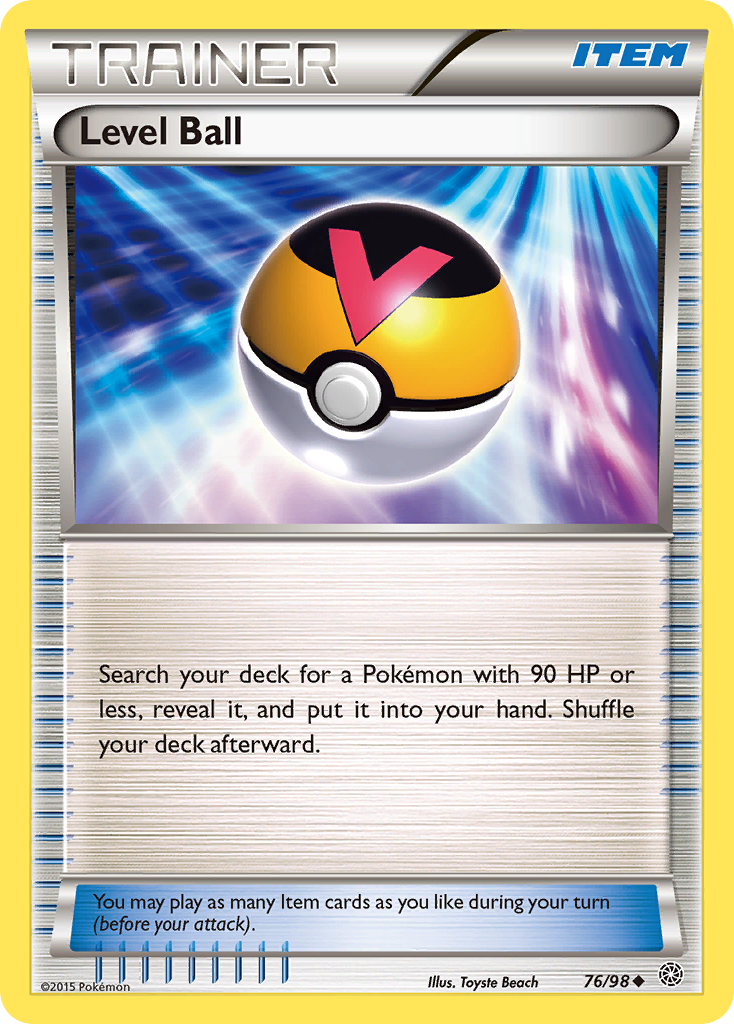 Level Ball 076/100 Uncommon