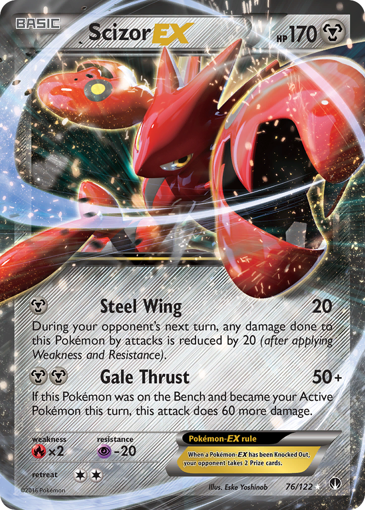Scizor-EX 076/126 Rare Holo EX