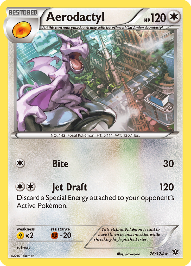 Aerodactyl 076/129 Rare