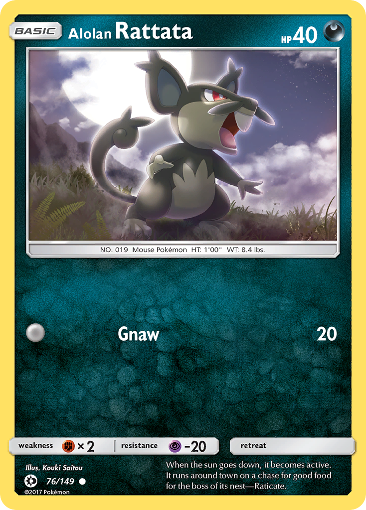 Alolan Rattata 076/173 Common