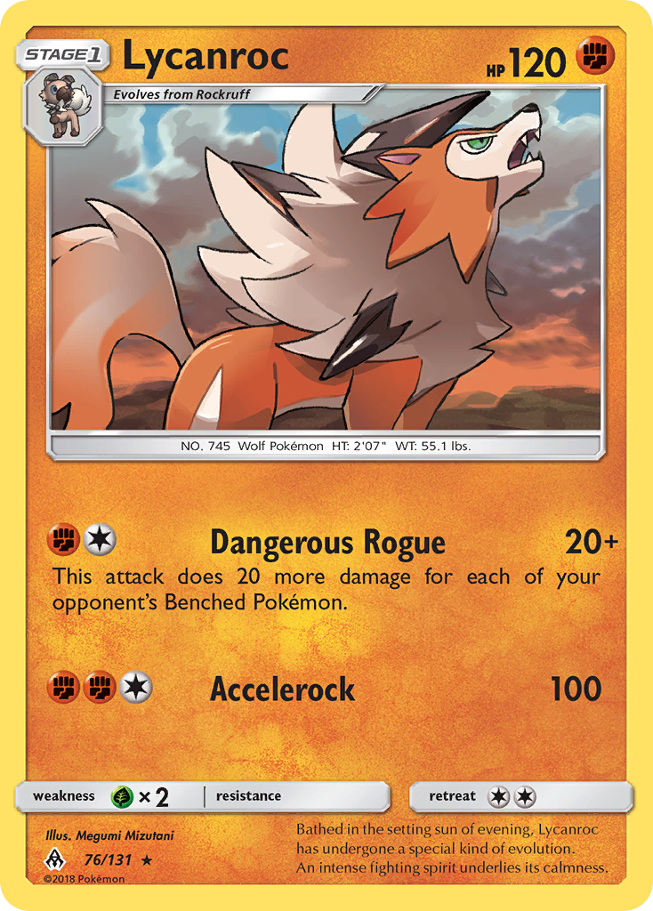 Lycanroc 076/150 Rare