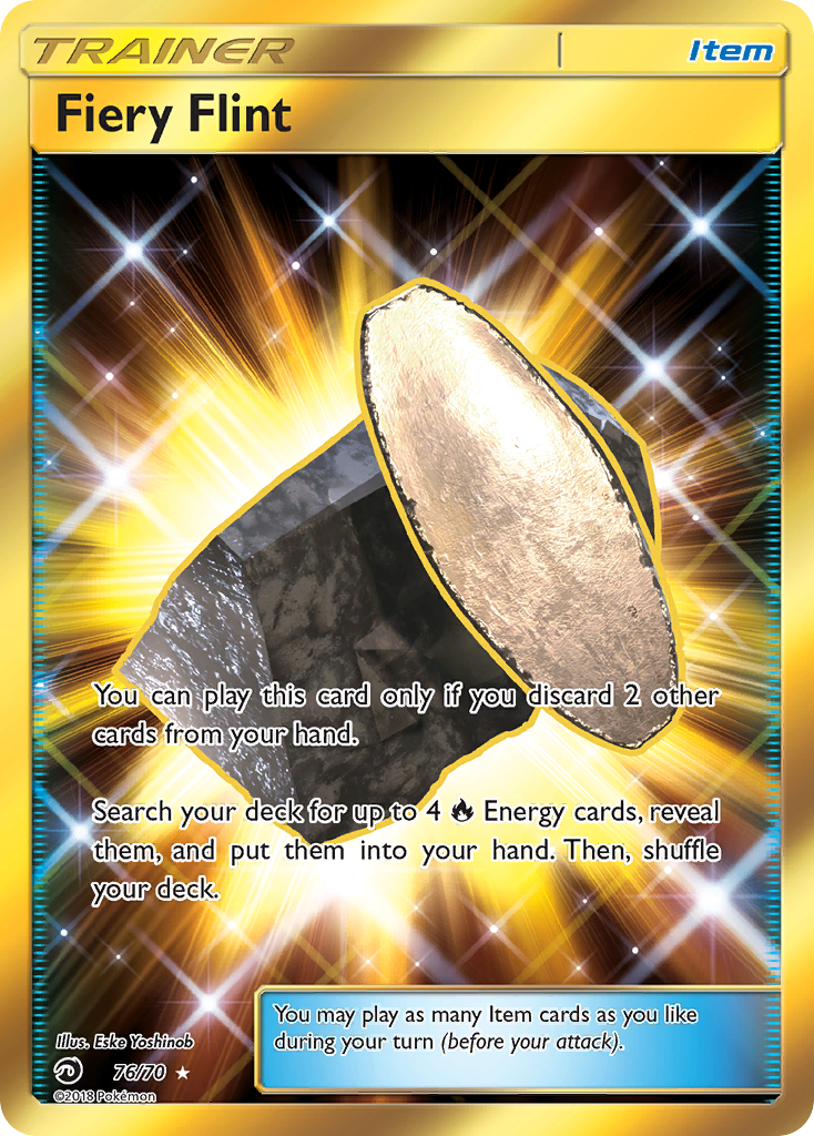 Fiery Flint 076/80 Rare Secret