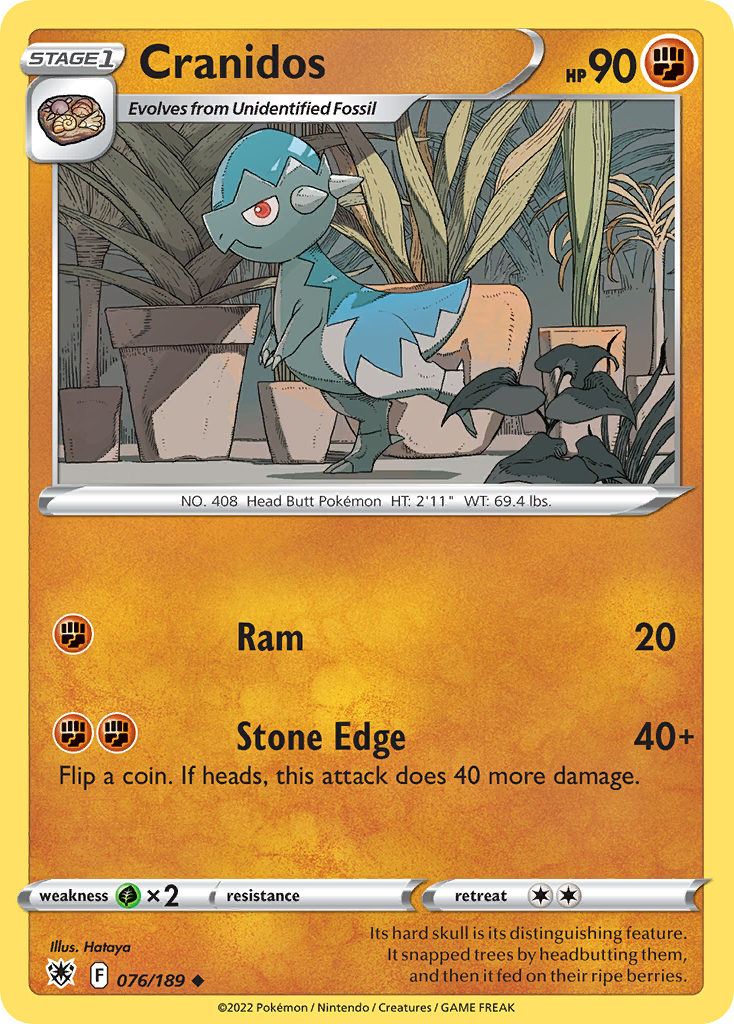 Cranidos 076/216 Uncommon