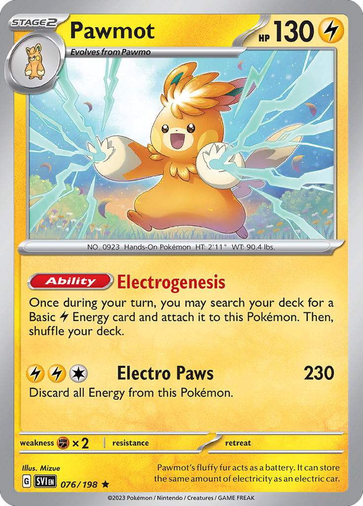 Pawmot 076/258 Rare