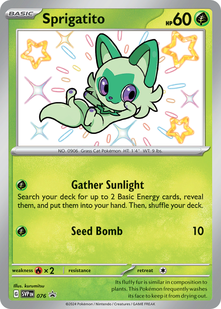 Sprigatito 076/196 Promo