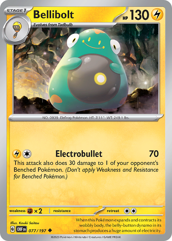 Bellibolt 077/230 Uncommon
