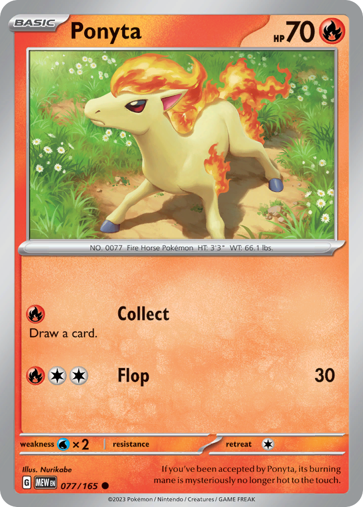 Ponyta 077/207 Common