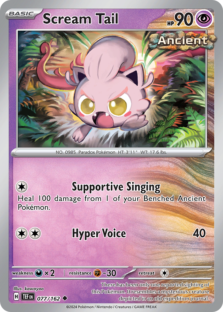 Scream Tail 077/218 Uncommon