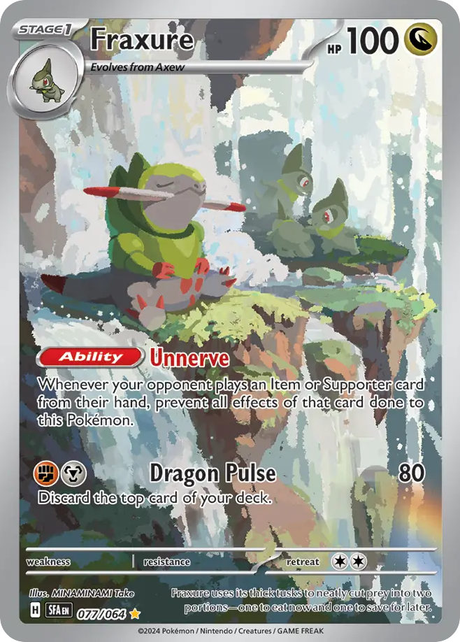 Fraxure 077/99 Illustration Rare