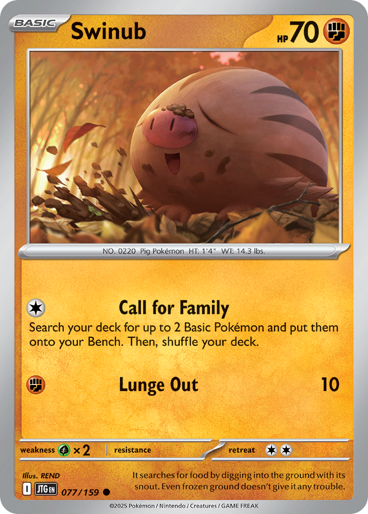 Swinub 077/190 Common
